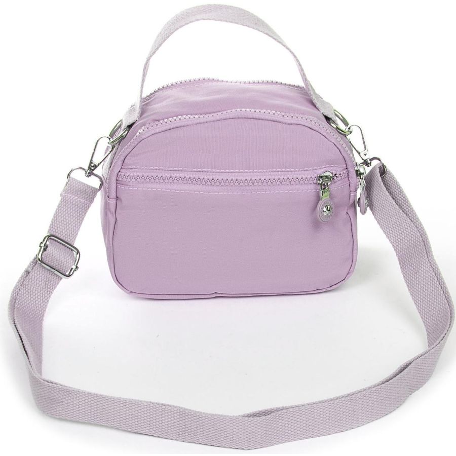 Сумка женская кроссбоди Jielshi полиамид 19×15×10 см Фиолетовая