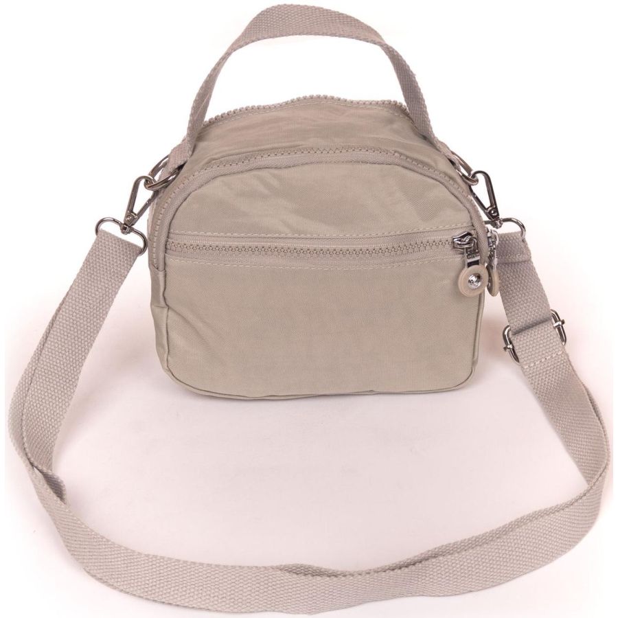 Сумка женская кроссбоди Jielshi полиамид 19×15×10 см Бежевая