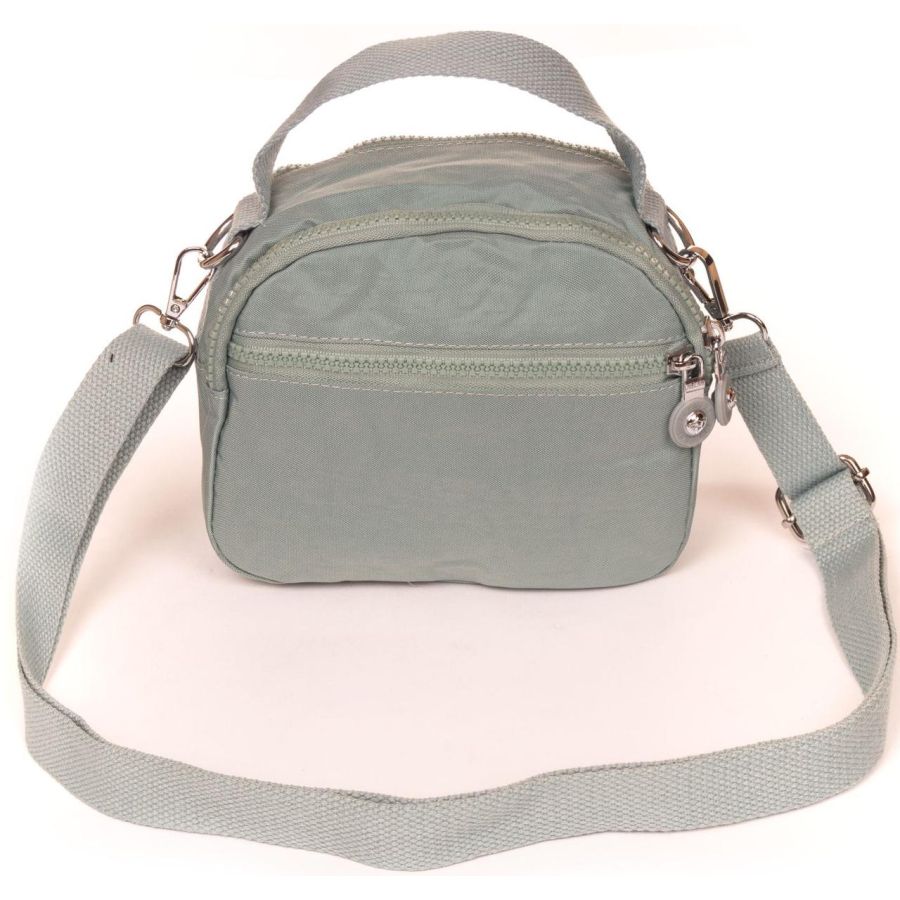 Сумка женская кроссбоди Jielshi полиамид 19×15×10 см Зеленая