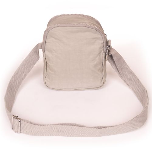 Сумка женская кроссбоди Jielshi полиамид 17×19×11 см Бежевая
