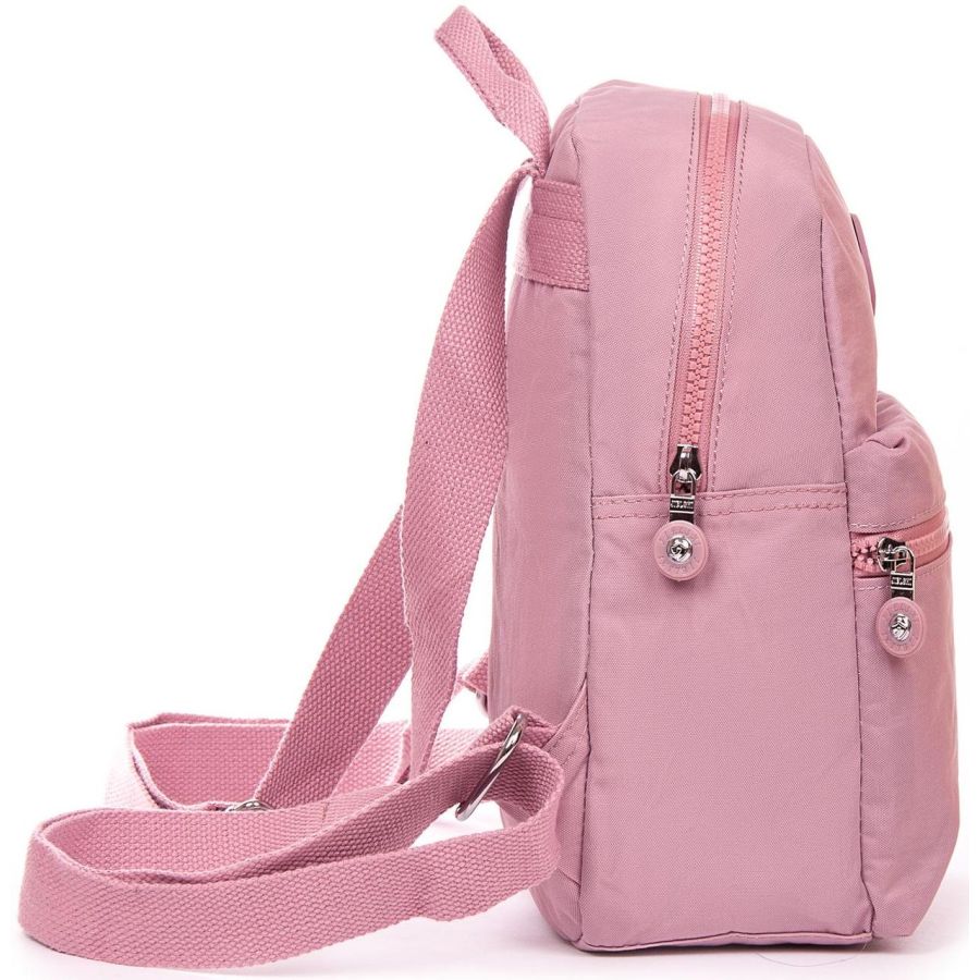 Рюкзак женский Jielshi текстильный 6 л 19×28×12 см Розовый