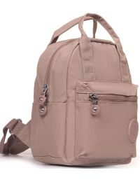 Рюкзак-сумка женская Jielshi текстильная 5 л 20×24×12 см Бежевый