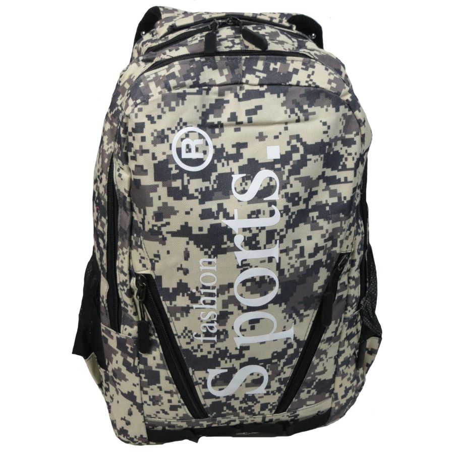 Городской рюкзак Fashion Sports S9010209 20 л 30×46×15 см Пиксель