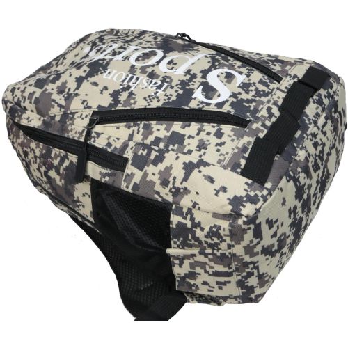Городской рюкзак Fashion Sports S9010209 20 л 30×46×15 см Пиксель