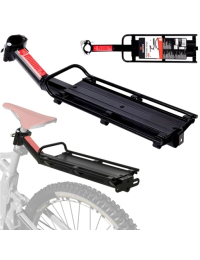 Багажник для велосипеда Walfort Rear Bike Rack задний универсальный алюминиевый Черный
