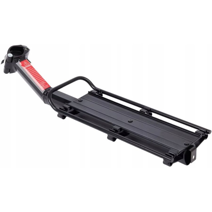Багажник для велосипеда Walfort Rear Bike Rack задний универсальный алюминиевый Черный
