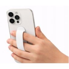Держатель для пальца для смартфона LAB31 Finger Grip с функцией подставки, белый