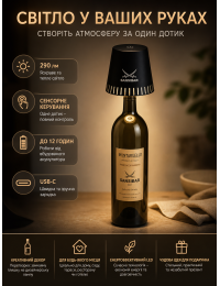 Аккумуляторный светодиодный светильник на бутылку SANSIBAR LED-Akku-Flaschenleuchte
