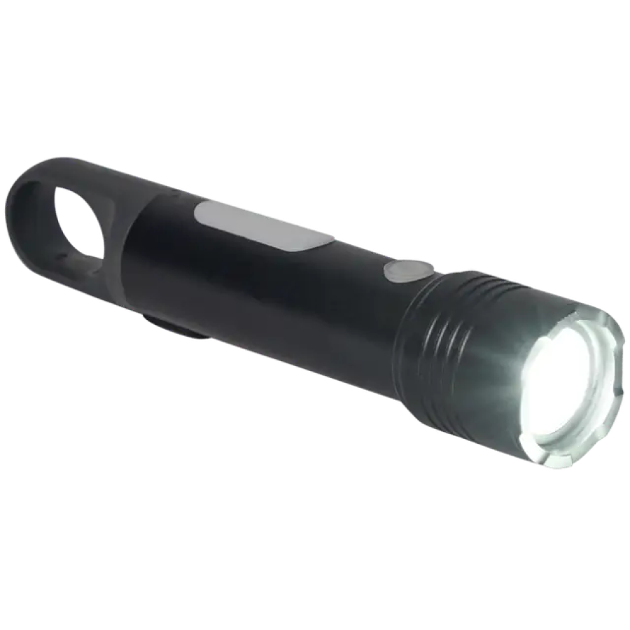 Аккумуляторный LED-фонарь ZD Trading 200+60 лм USB-C с фокусом и цветными фильтрами