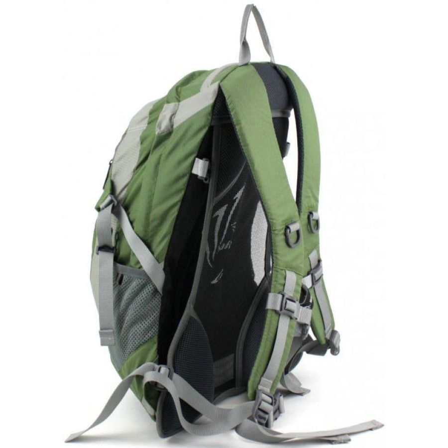 Велорюкзак Wallaby с каркасной спинкой и сеткой 20 л 24х44х13 см полиэстер Зеленый