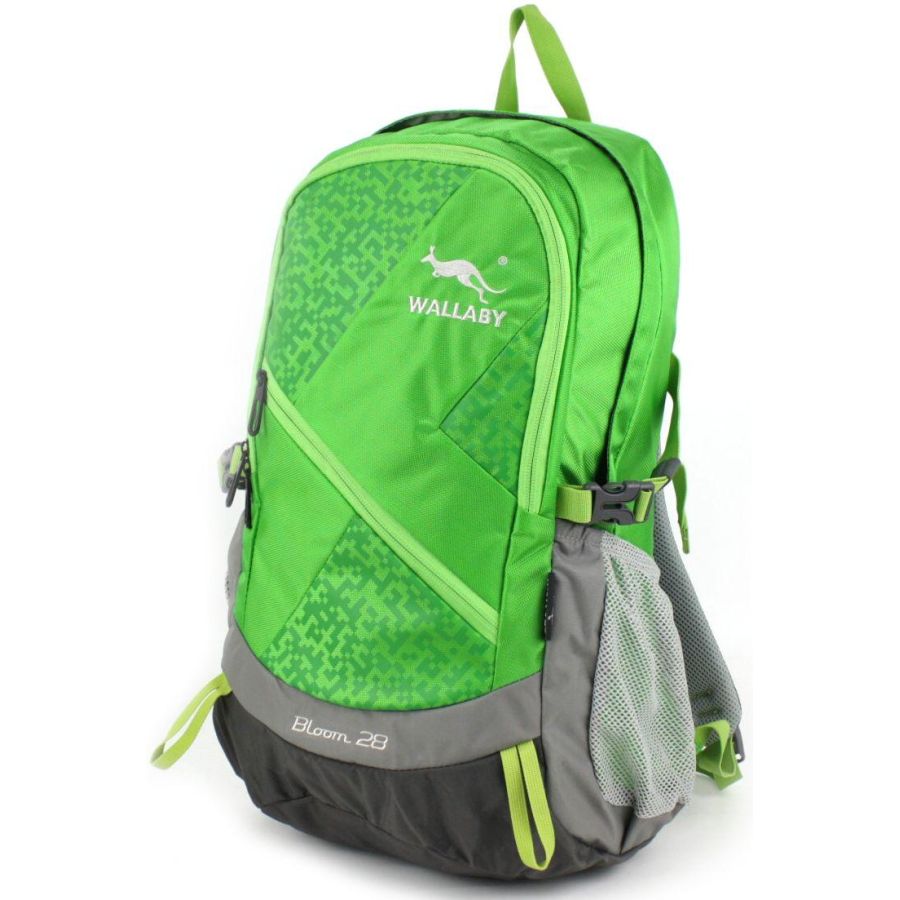 Рюкзак Wallaby Bloom 28 велосипедный с дышащей спинкой 28 л 24х45х16 см Салатовый