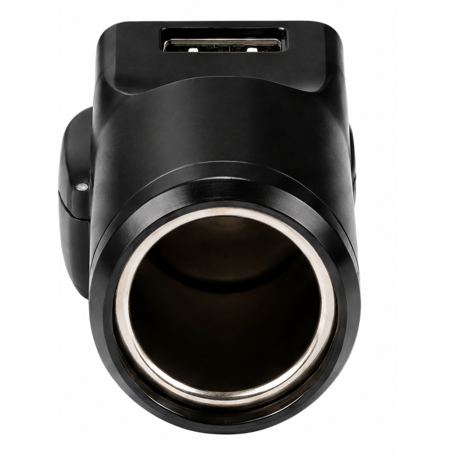 Автомобильный зарядный адаптер SilverCrest SCRA2 A1 12/24 В 3xUSB Черный