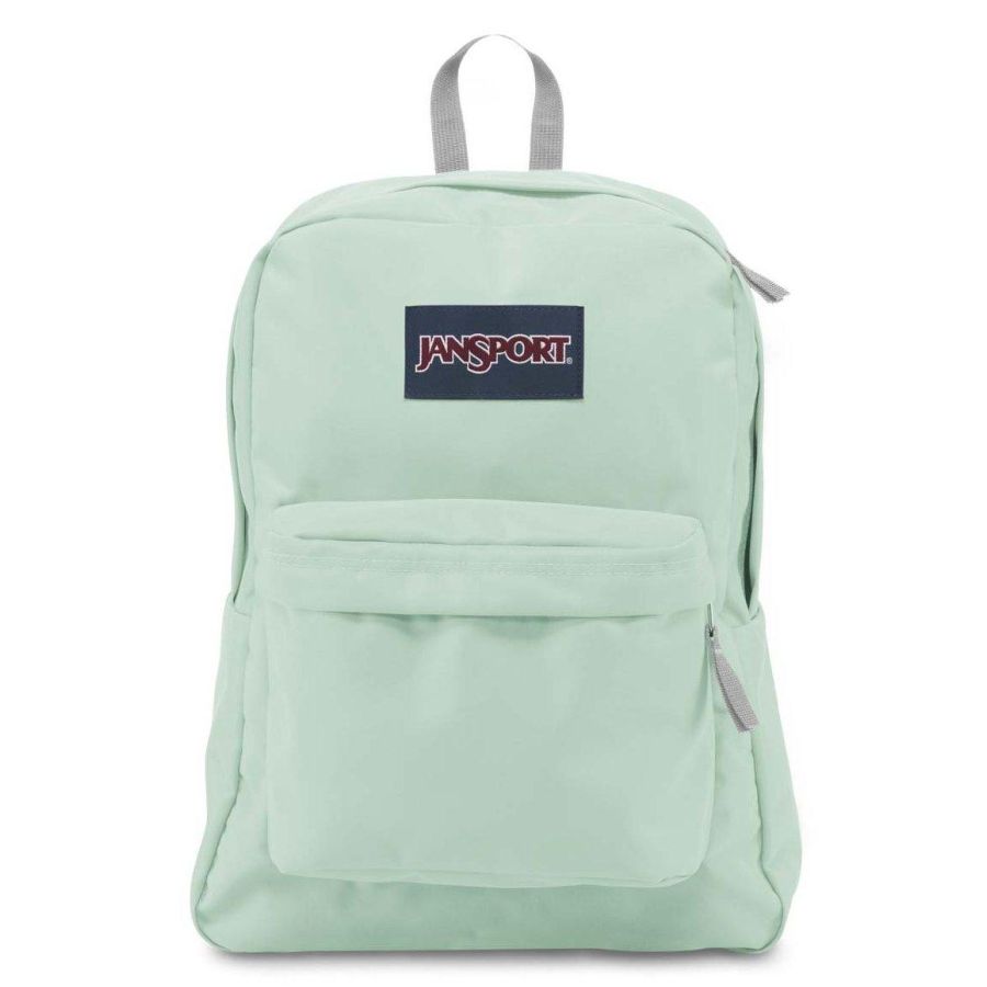 Рюкзак городской Jansport Superbreak 25 л 42x32x21 см полиэстер Салатовый