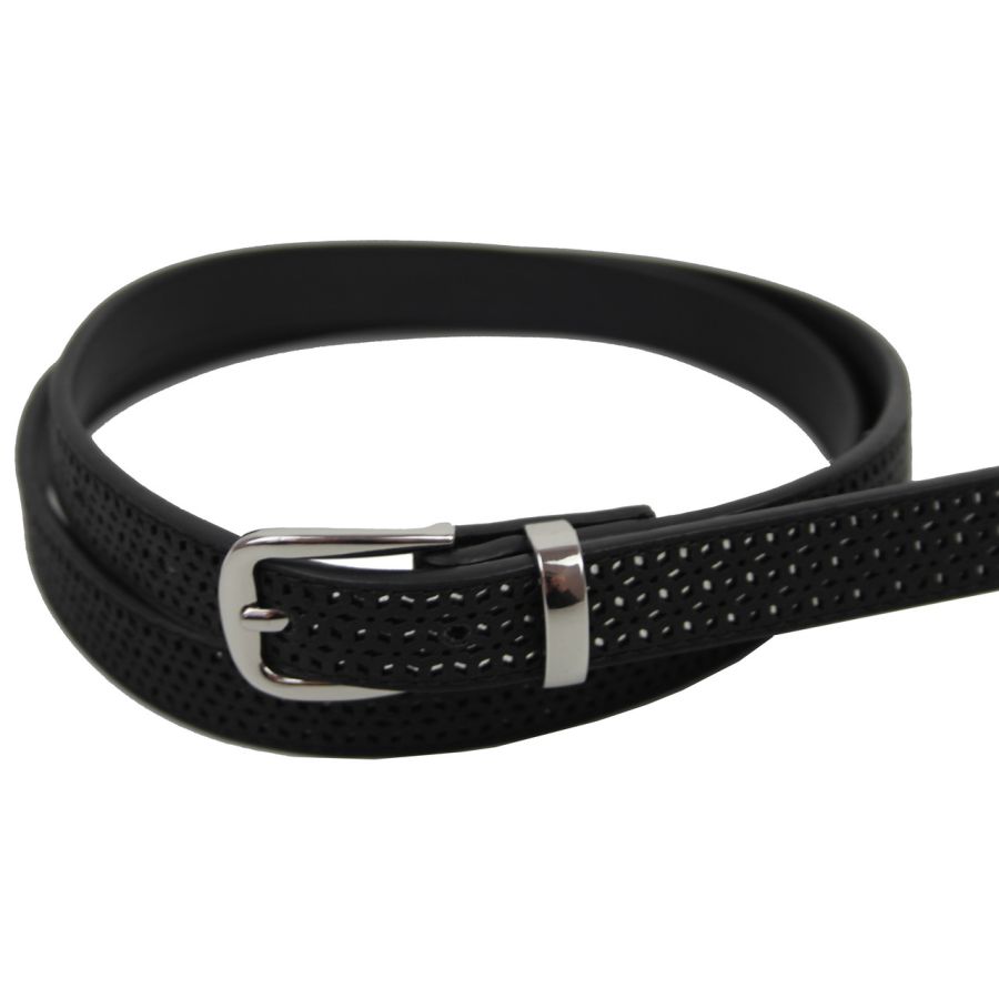 Ремень женский C&amp;amp;amp;amp;amp;amp;A 1101218 кожзаменитель 1.8 см Black