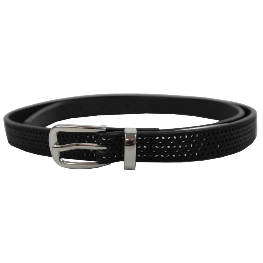 Ремень женский C&amp;amp;amp;amp;amp;amp;A 1101218 кожзаменитель 1.8 см Black