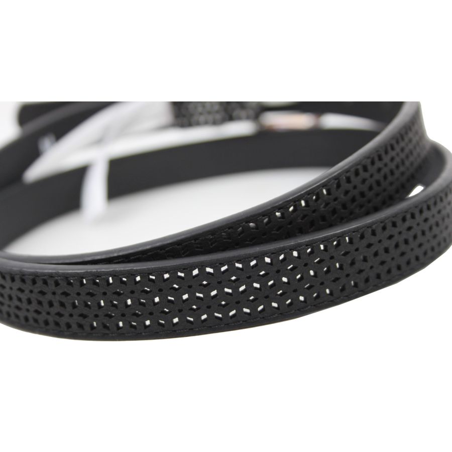 Ремень женский C&amp;amp;amp;amp;amp;amp;A 1101218 кожзаменитель 1.8 см Black