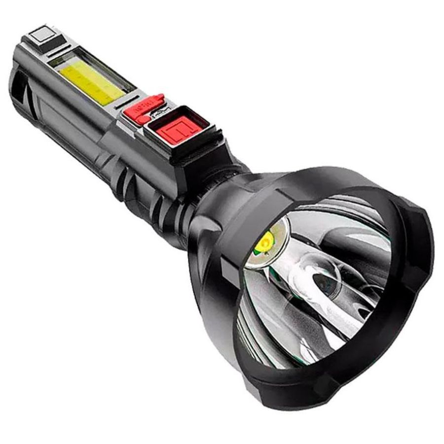 Фонарь ручной S830USB 200 Lm OSL+COB USB-C пластик Black