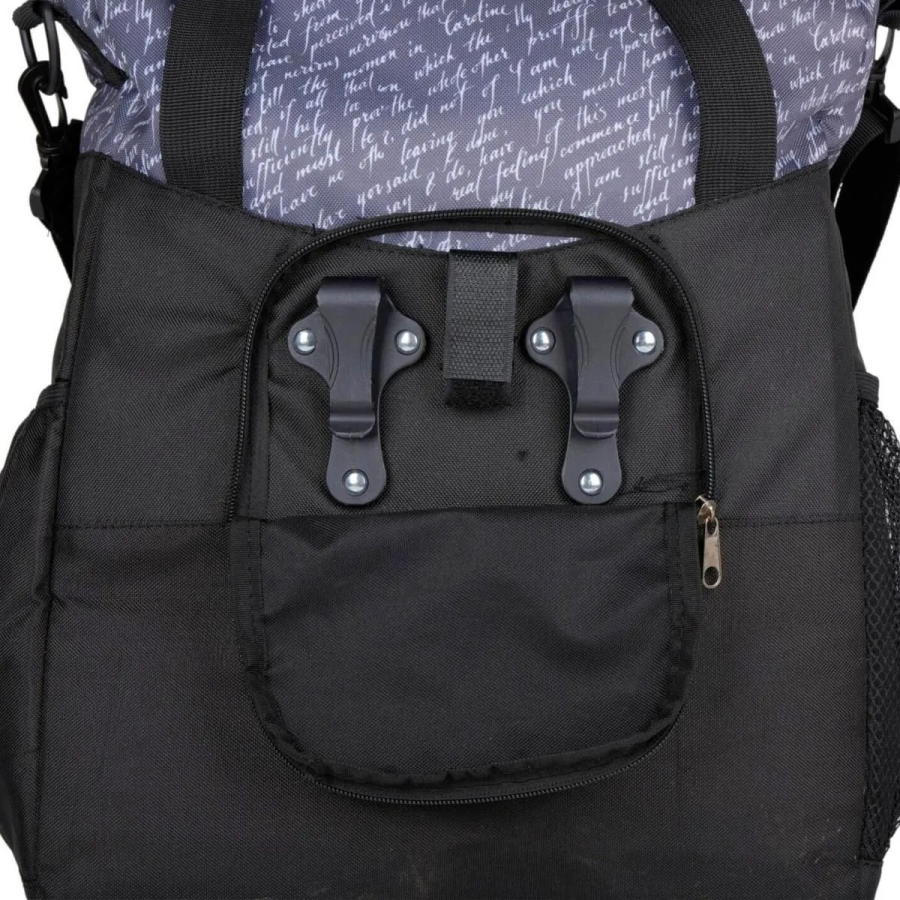 Велосумка на багажник DUNLOP 2094275 полиэстер 15 л 34×42×16 см Серая