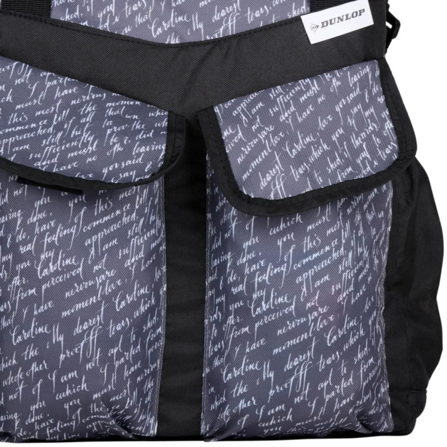 Велосумка на багажник DUNLOP 2094275 полиэстер 15 л 34×42×16 см Серая