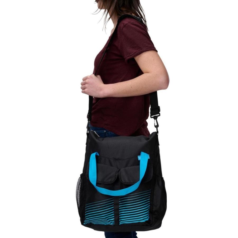 Велосумка на багажник DUNLOP 2094275 полиэстер 15 л 34×42×16 см Черная