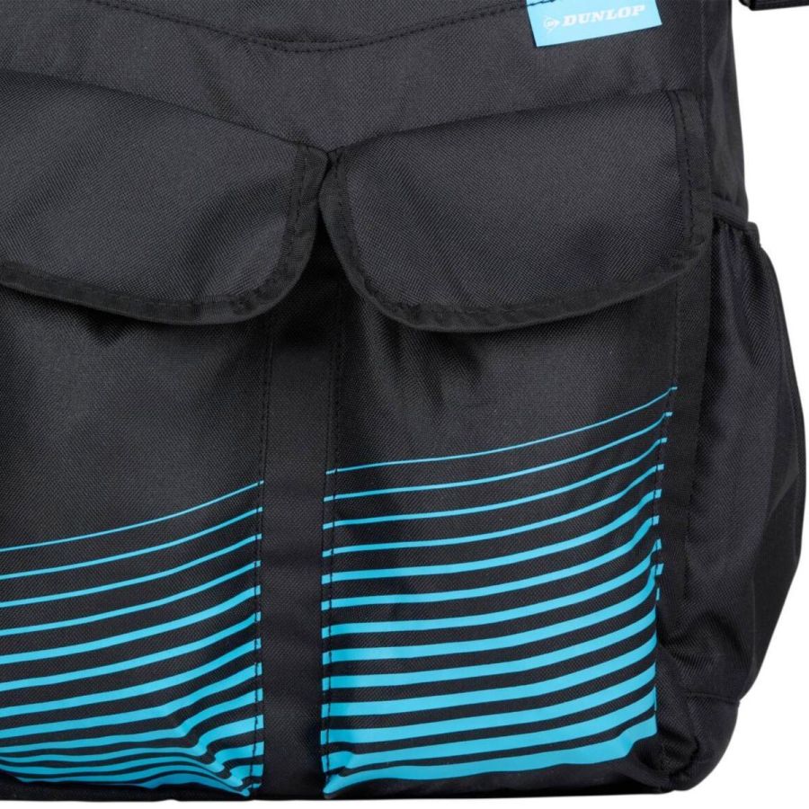 Велосумка на багажник DUNLOP 2094275 полиэстер 15 л 34×42×16 см Черная