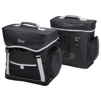 Велосумка с дождевиком Crivit 17L IAN374191 Черная