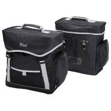 Велосумка с дождевиком Crivit 17L IAN374191 Черная