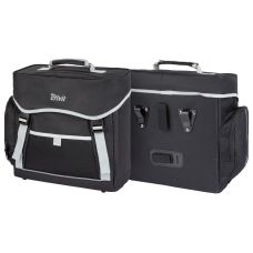 Велосумка с дождевиком Crivit 17L IAN374191 Черная