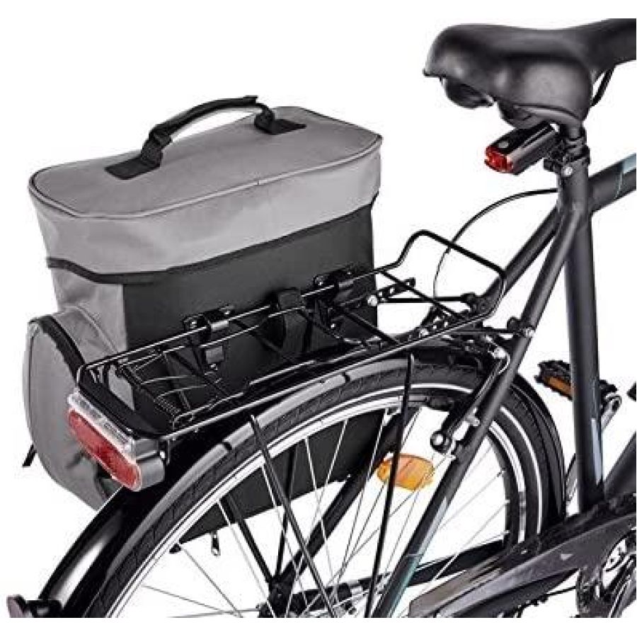 Велосумка с дождевиком Crivit 17L IAN374191 Черная