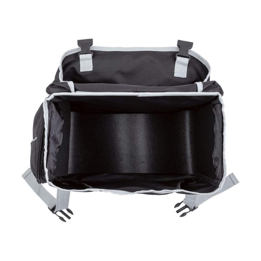 Велосумка с дождевиком Crivit 17L IAN374191 Черная
