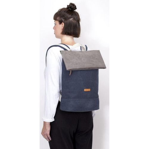 Коттоновый городской рюкзак Ucon 409001366618  20L Синий с серым