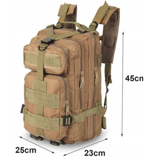 Рюкзак тактический штурмовой, армейский 28L Койот