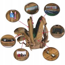 Рюкзак тактический штурмовой, армейский 28L Койот