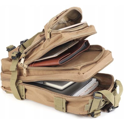 Рюкзак тактический штурмовой, армейский 28L Койот