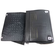 Мужская кожаная сумка мессенджер Dor. Flinger 0130HJ001 Черная