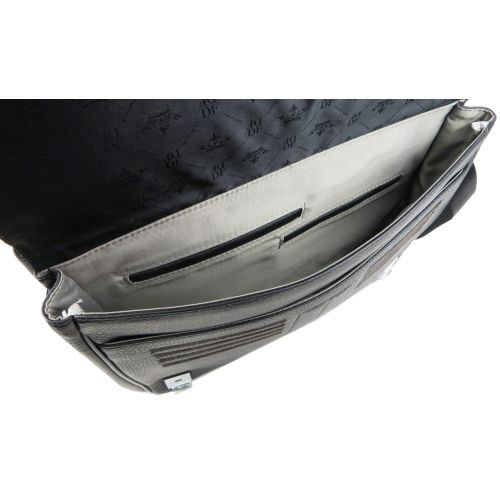 Мужская кожаная сумка мессенджер Dor. Flinger 0130HJ001 Черная