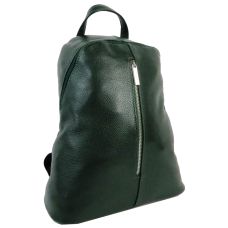 Женский кожаный рюкзак Borsacomoda 841.014 14L Зеленый 