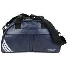 Сумка спортивная для фитнеса Wallaby из искусственной кожи 16 л 44×23×19 см Синяя