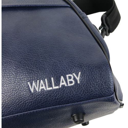 Спортивная сумка для фитнеса из искусственной кожи Wallaby 16л  313 Синяя