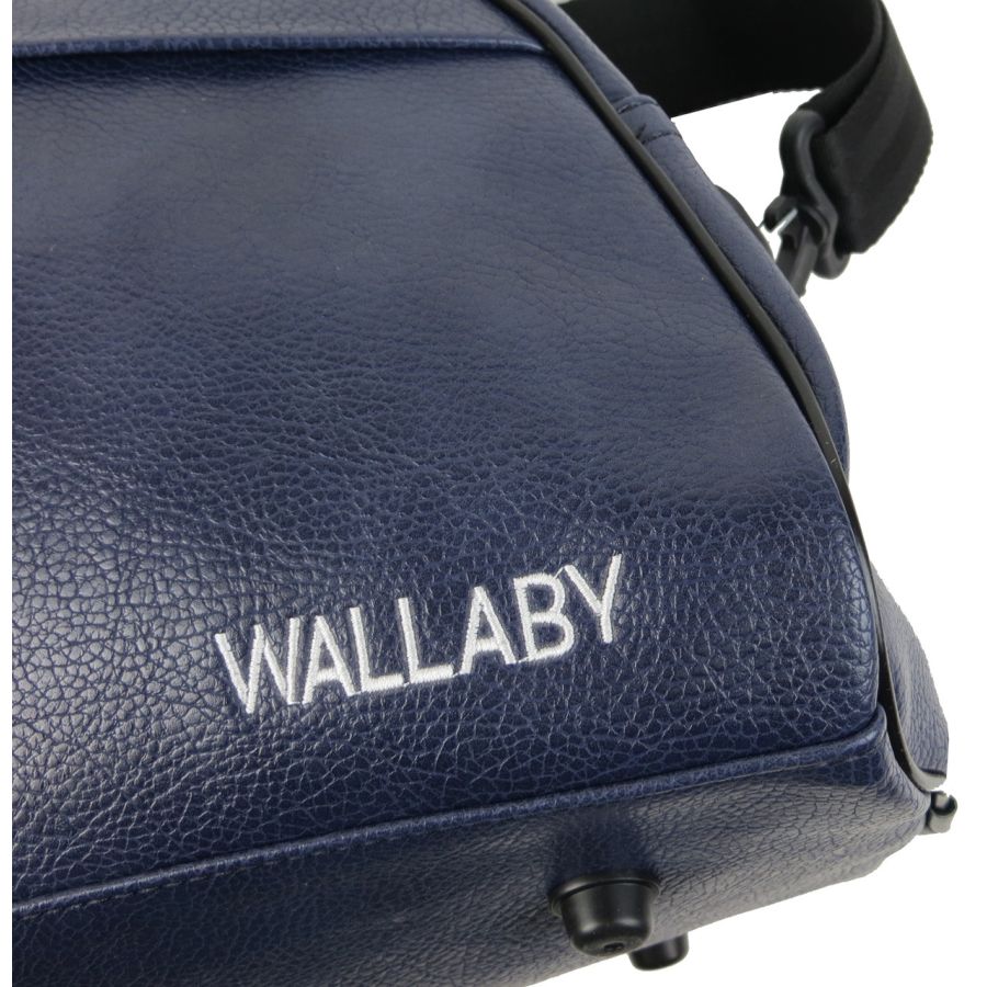Спортивная сумка для фитнеса из искусственной кожи Wallaby 16л  313 Синяя