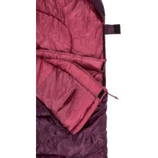 Cпальный мешок одеяло с капюшоном весна-осень -0.5C Rocktrail 100345493002 Бордовый