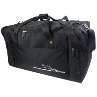Сумка дорожняя средняя Wallaby из нейлона 62 л 60×34×27 см Черная