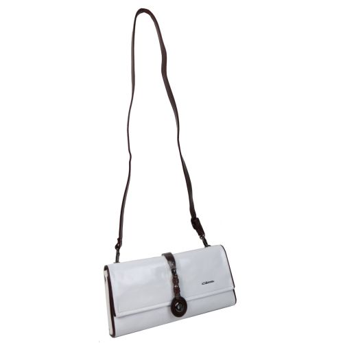 Женский кожаный клатч Giorgio Ferretti 31085H2032  Белый