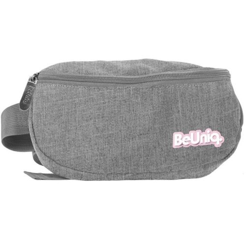 Легкая сумка на пояс бананка Paso Balloon BeUniq PPBL20-510 Серая