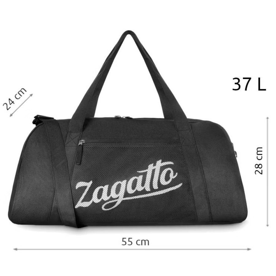 Спортивная сумка Zagatto 37L  ZG756 Черная
