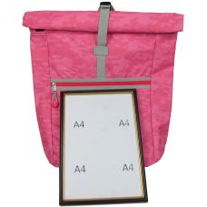 Женский городской рюкзак Rolltop Uncle IAN313561 22L  Розовый