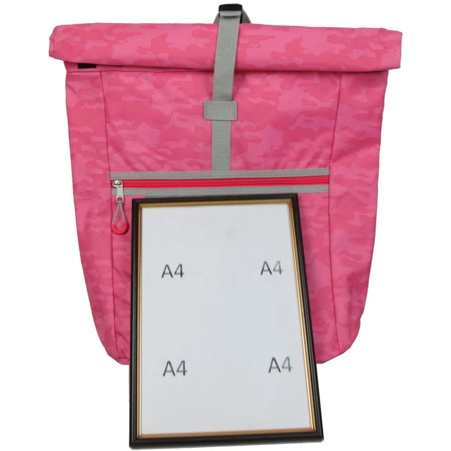 Женский городской рюкзак Rolltop Uncle IAN313561 22L  Розовый