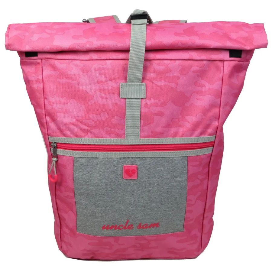 Женский городской рюкзак Rolltop Uncle IAN313561 22L  Розовый