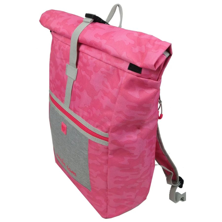 Женский городской рюкзак Rolltop Uncle IAN313561 22L  Розовый
