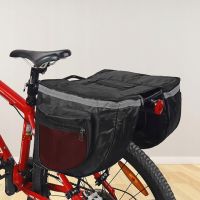 Велосипедная сумка на багажник велоштаны Retoo 28L Черный